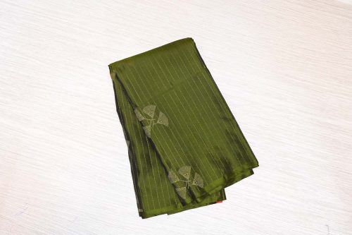 Maragatha Pachai Kanchipuram Silk Saree – DDA001