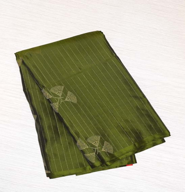 Maragatha Pachai Kanchipuram Silk Saree