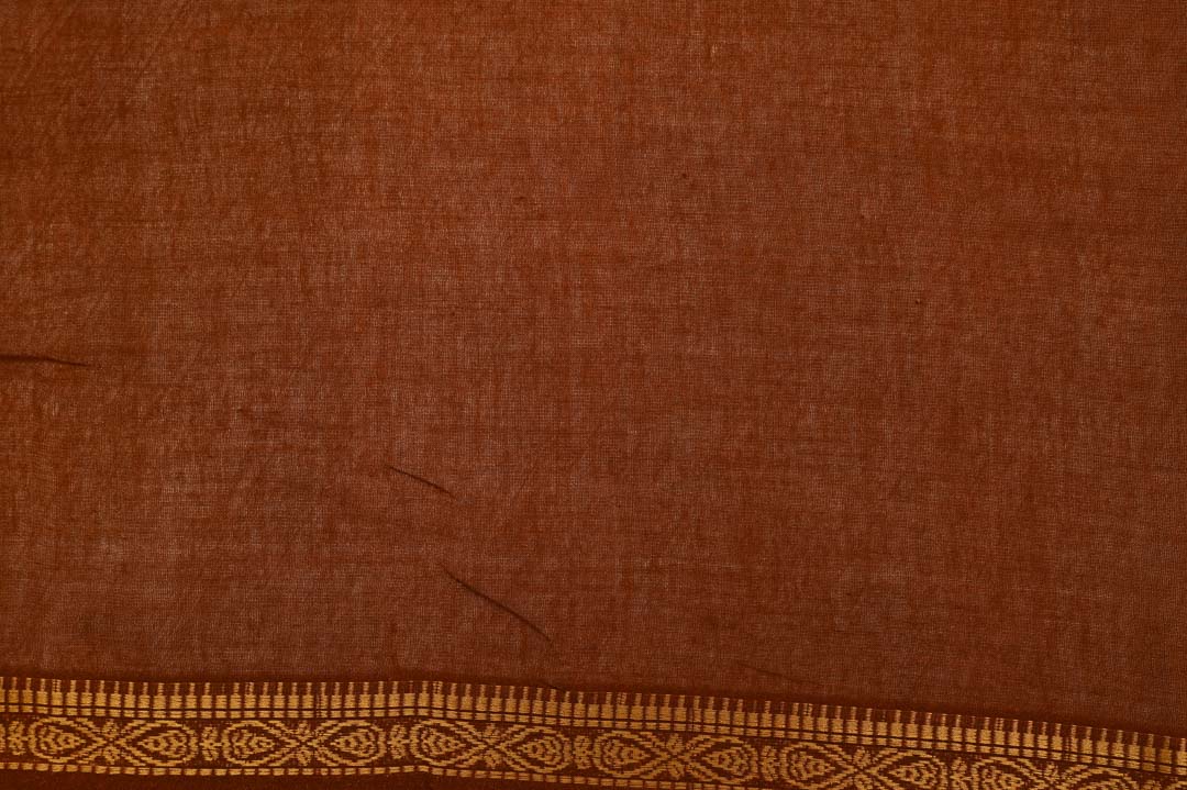 Steel Blue Pure Cotton Saree – DDA028